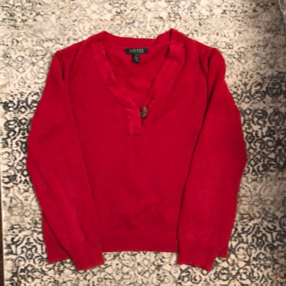 Lauren Ralph Lauren Sweaters - Red Ralph Lauren Sweater